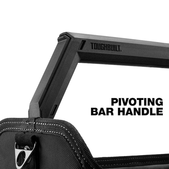 TOUGHBUILT STACKTECH Black Polyester 18-in Tool Tote