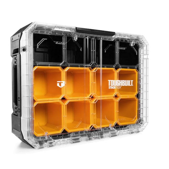 TOUGHBUILT STACKTECH 11-Compartment Large Plastic Small Parts Organizer