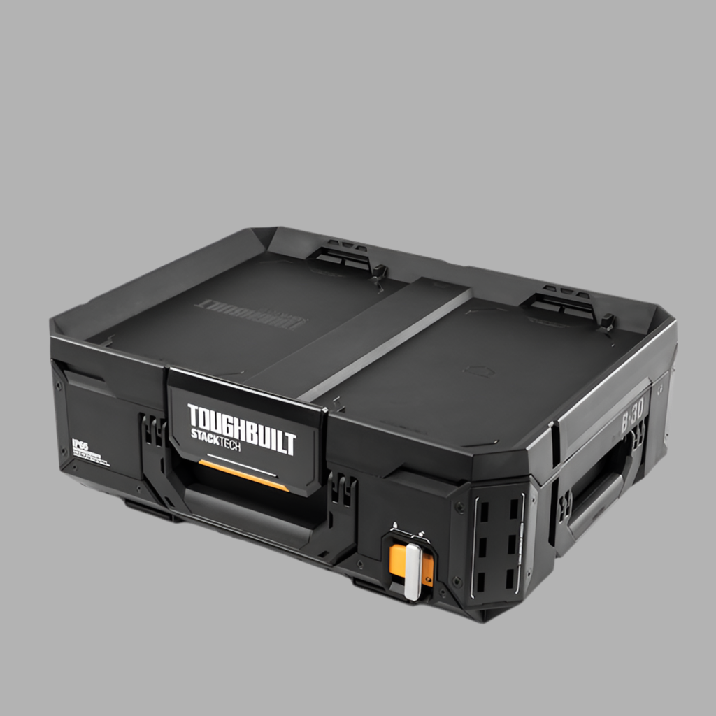 TOUGHBUILT STACKTECH Plastic/Metal Tool Box