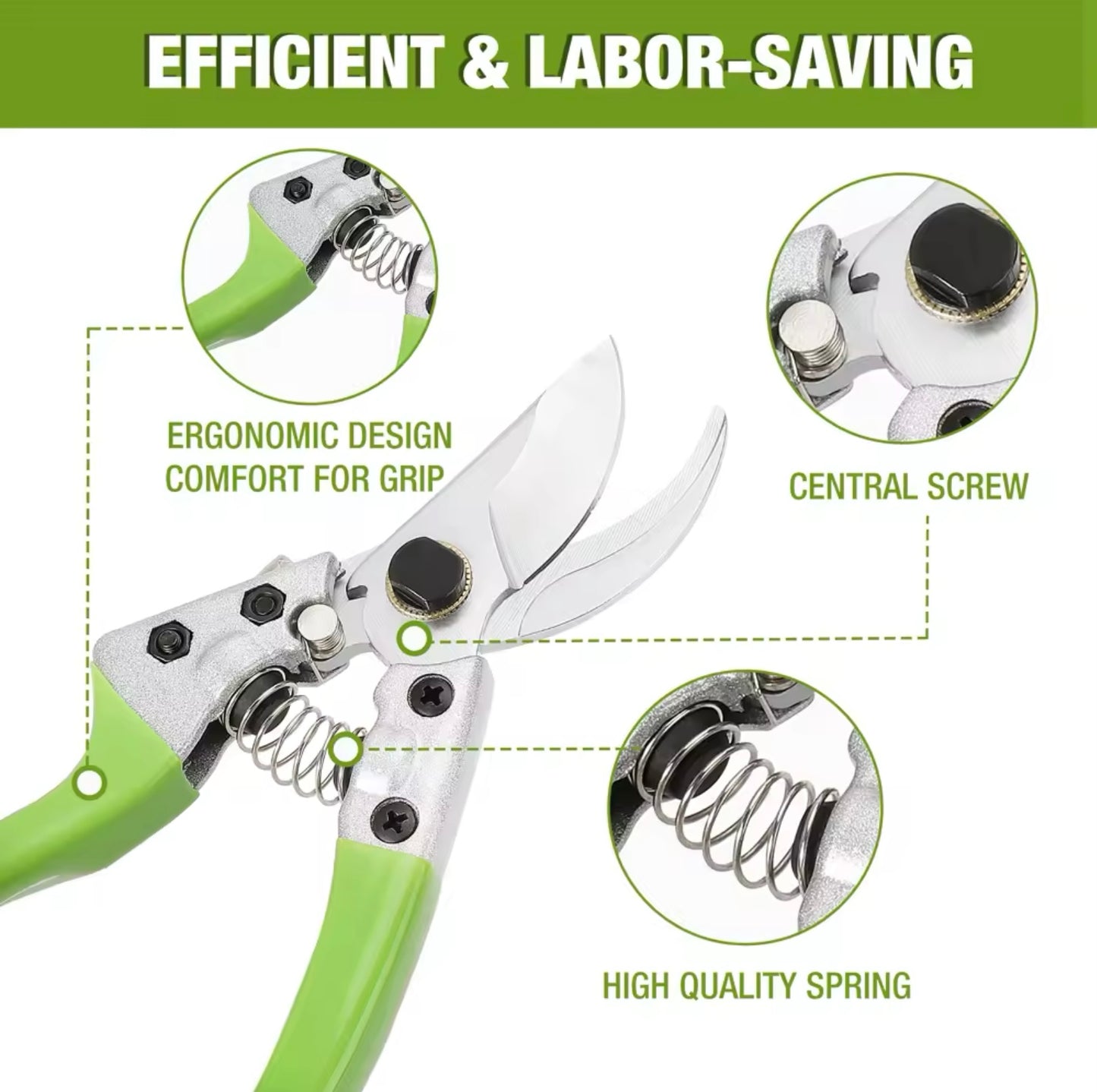 WORKPRO 3PC Garden Shears Set
