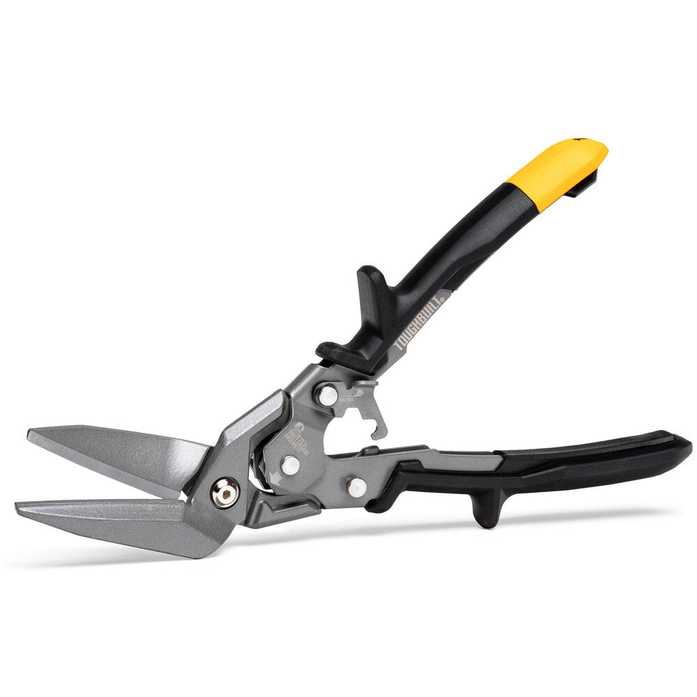 TOUGHBUILT Straight Offset Long Cut Aviation Snips