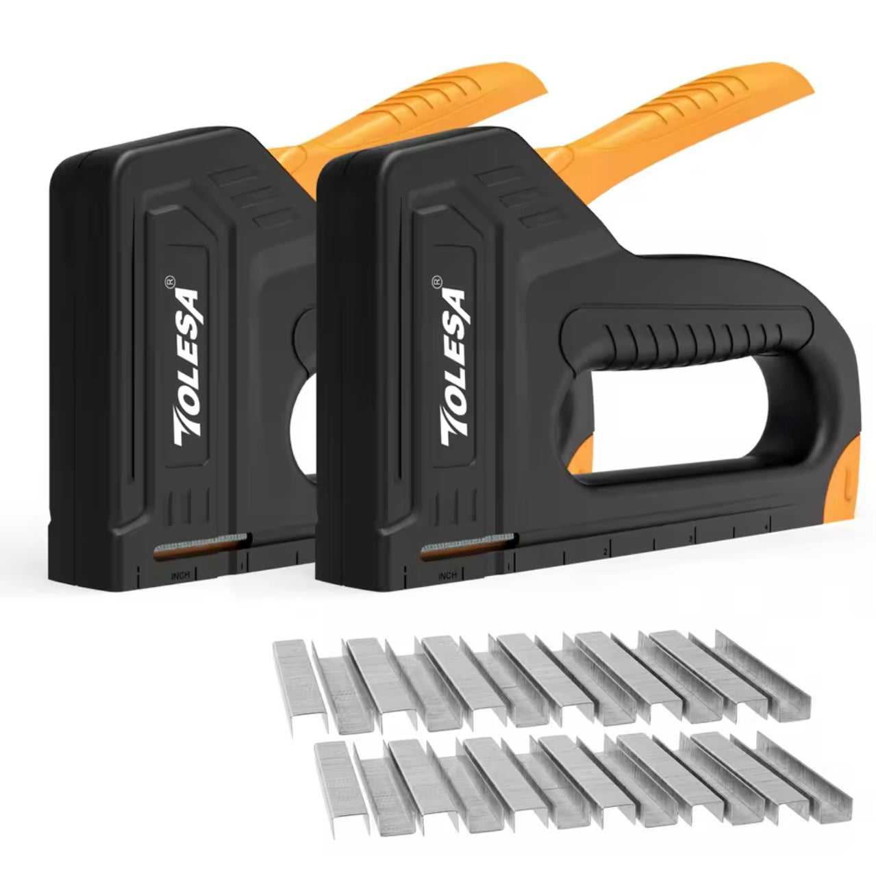 TOLESA 1/2PK Manual Staple Gun w/ Staples