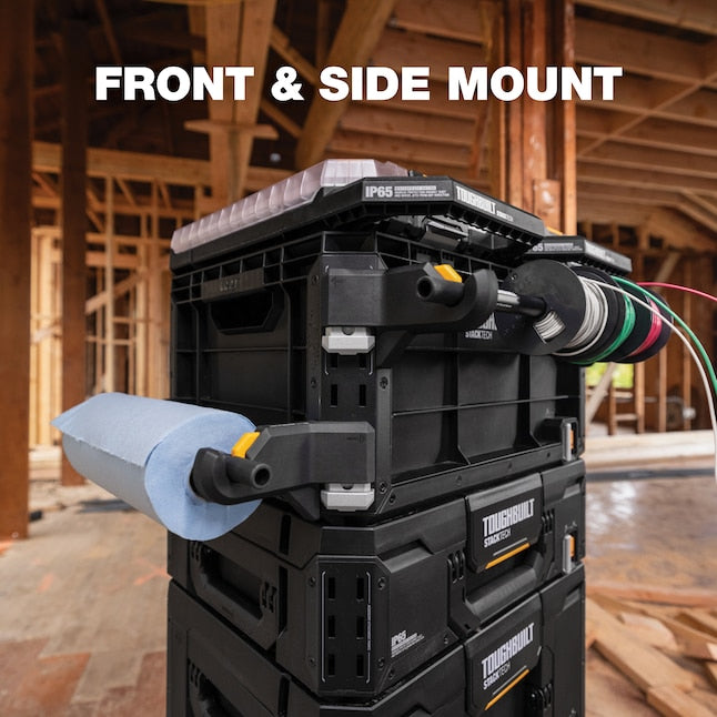 TOUGHBUILT STACKTECH Plastic/Metal Paper Towel Holder