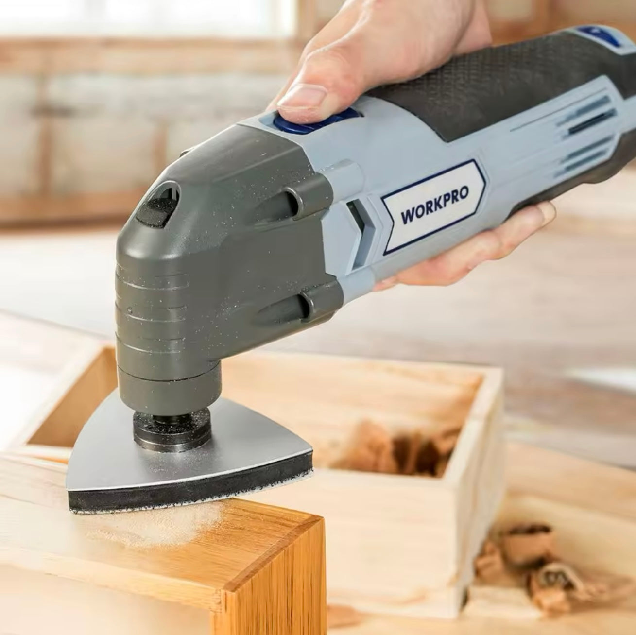 WORKPRO 300W Oscillating Power Tool Set