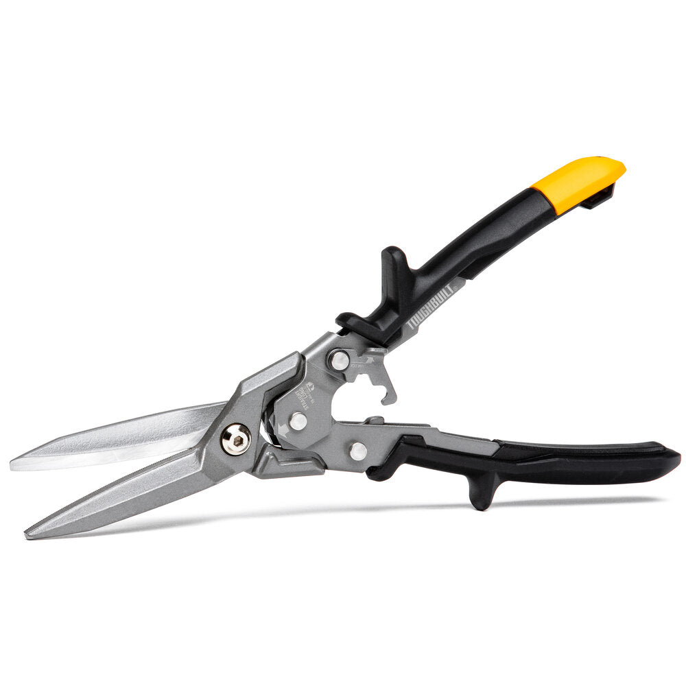 TOUGHBUILT Straight Long Cut Aviation Snips