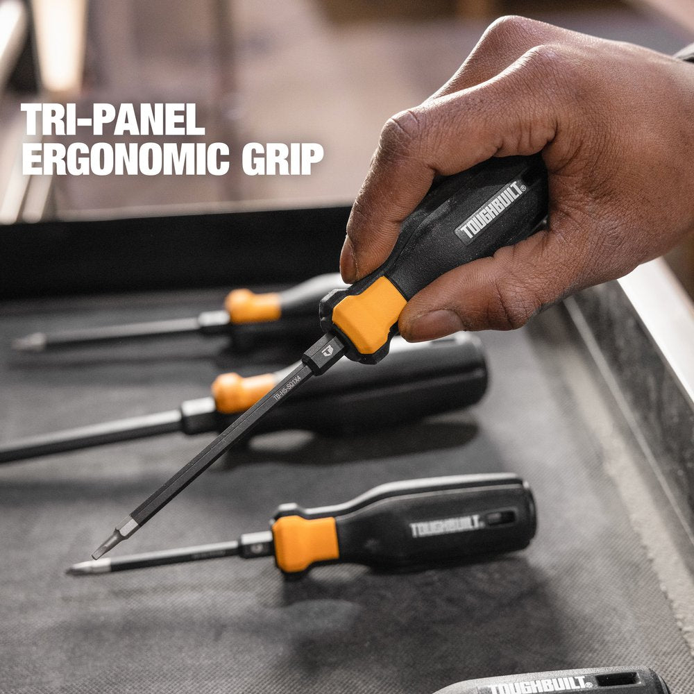 TOUGHBUILT Standard 8 Piece Screwdriver Set