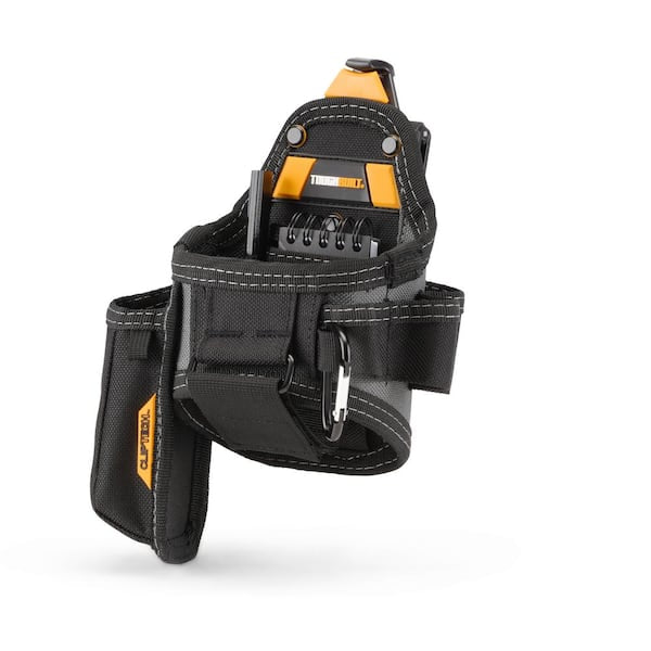 TOUGHBUILT Tape Measure / Utility Knife Pouch + Notebook & Pencil