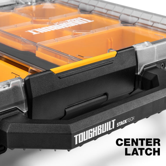 TOUGHBUILT STACKTECH Low-Profile 22-Compartment Medium Plastic Small Parts Organizer