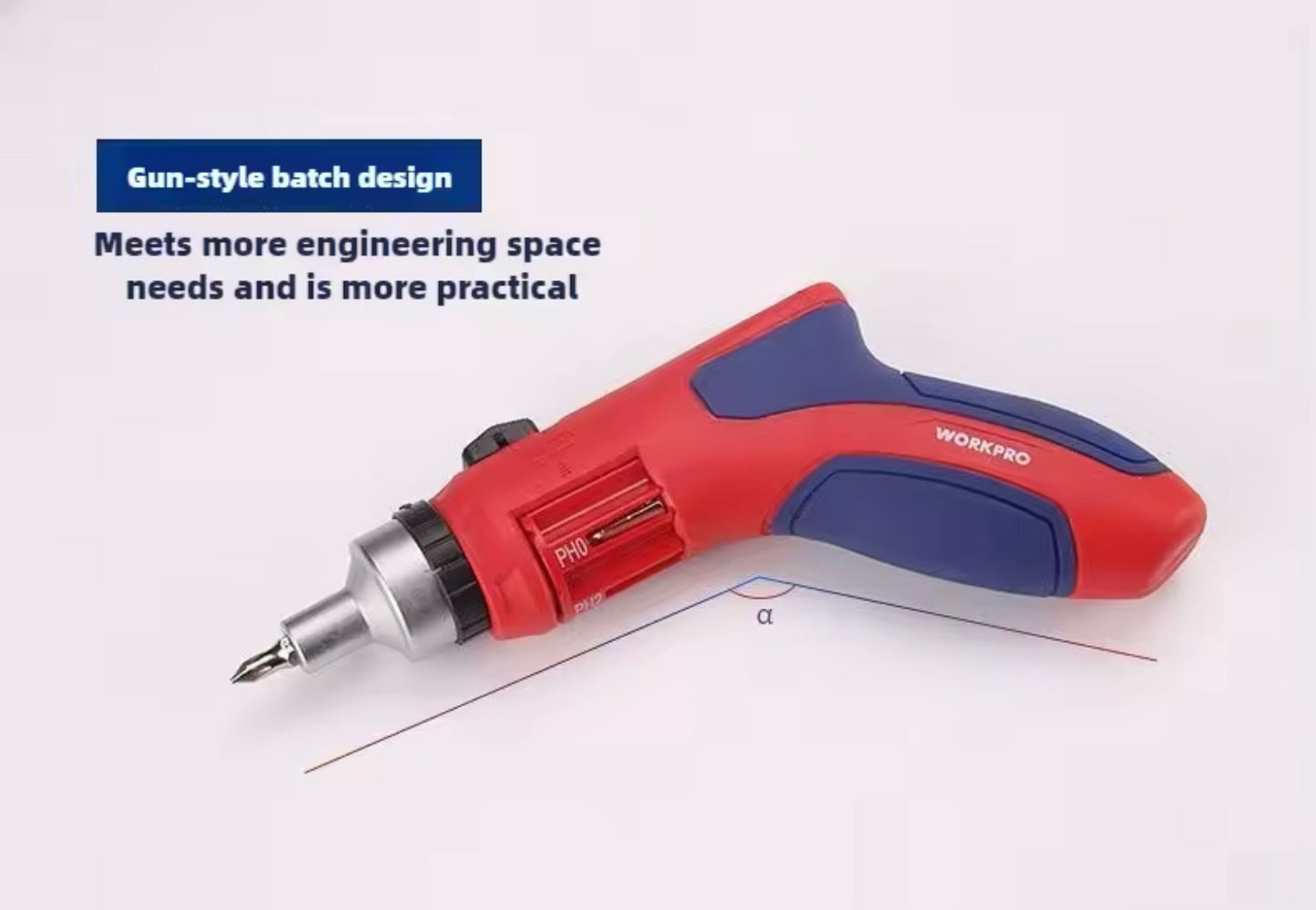 WORKPRO 24-IN-1 Ratchet Screwdriver Gun