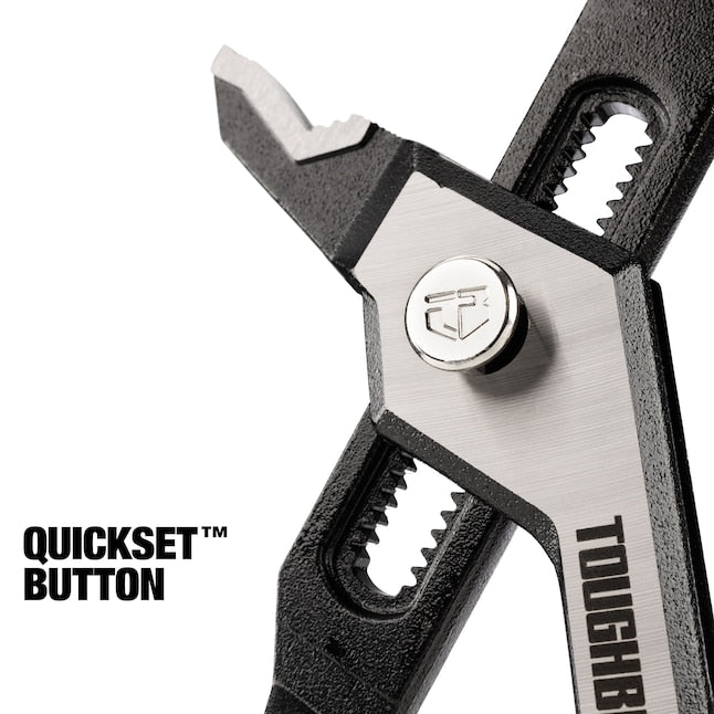 TOUGHBUILT 12” V Jaw Speedset Pliers