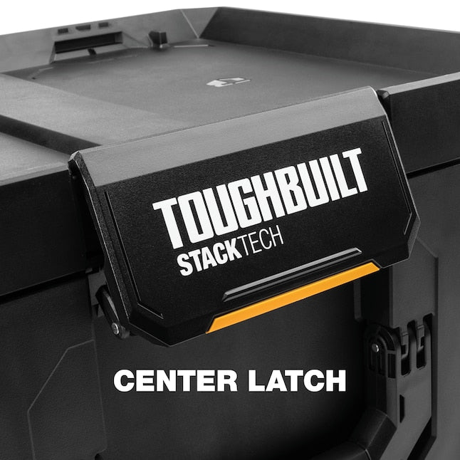TOUGHBUILT STACKTECH Large Plastic/Metal Tool Box