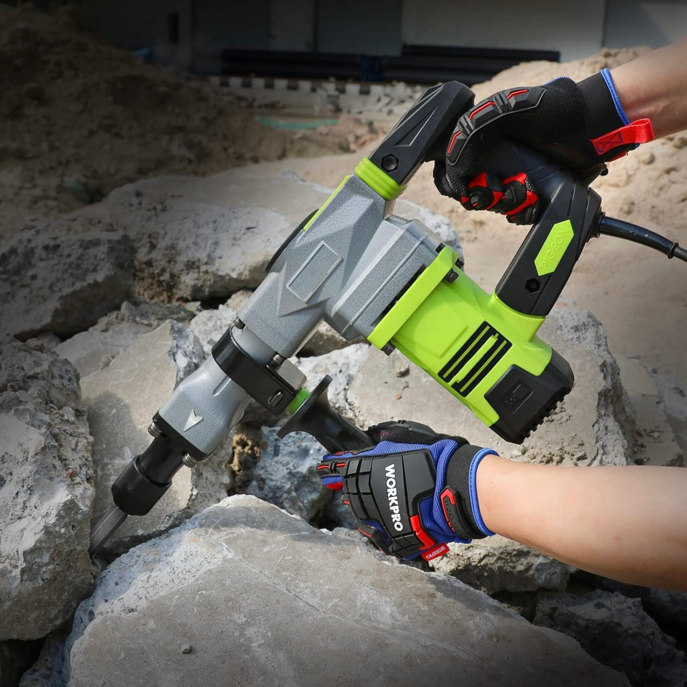 WORKPRO Heavy Duty Impact Protection Work Gloves - M, L, XL