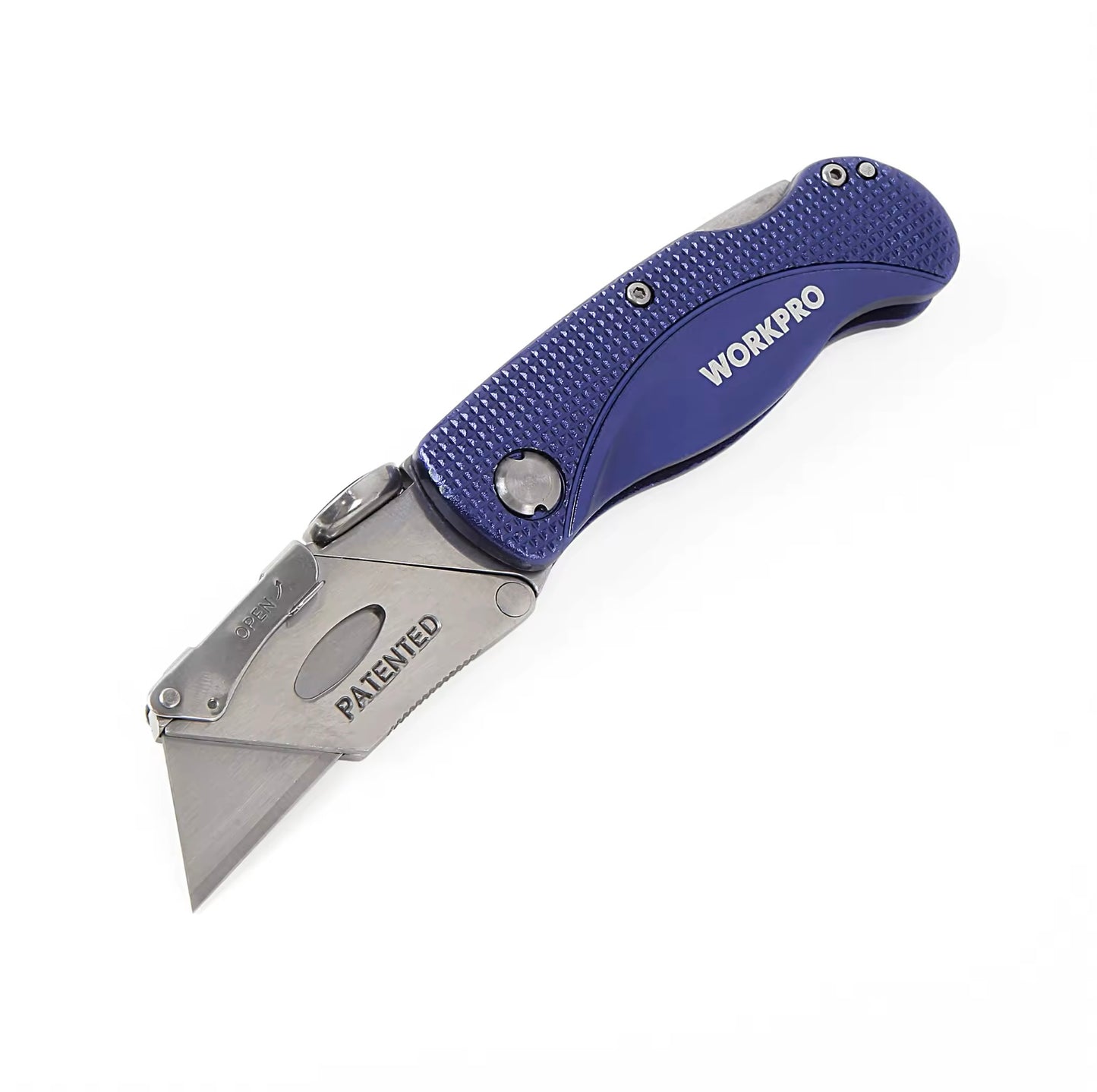 WORKPRO Folding Utility Knife w/ Thumb Rest