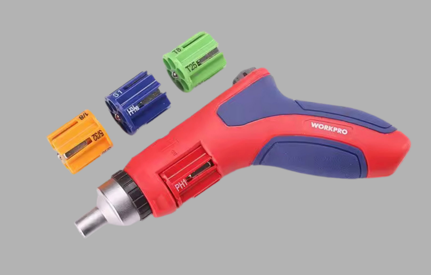 WORKPRO 24-IN-1 Ratchet Screwdriver Gun