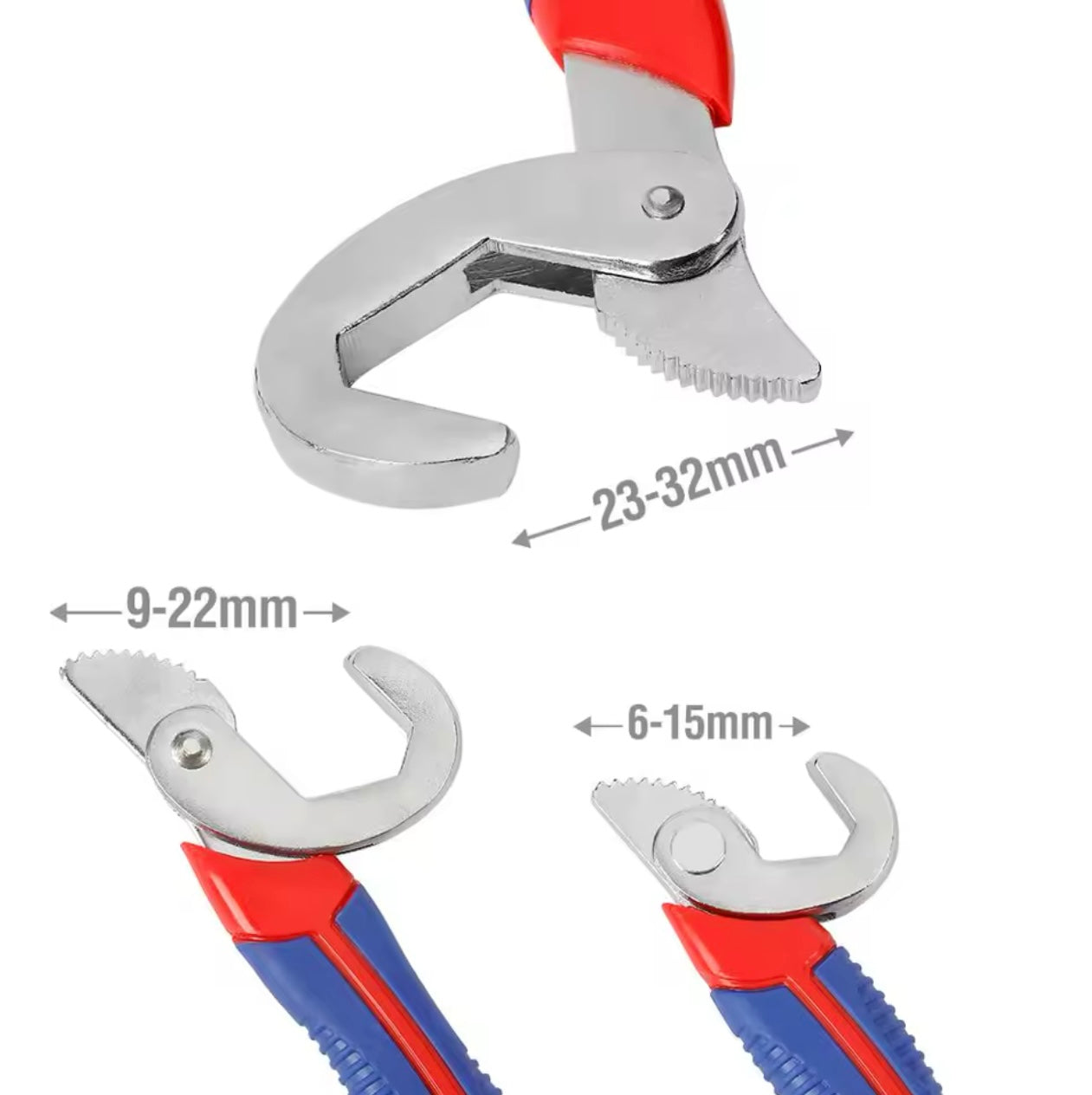 WORKPRO Adjustable Wrench Spanner Set