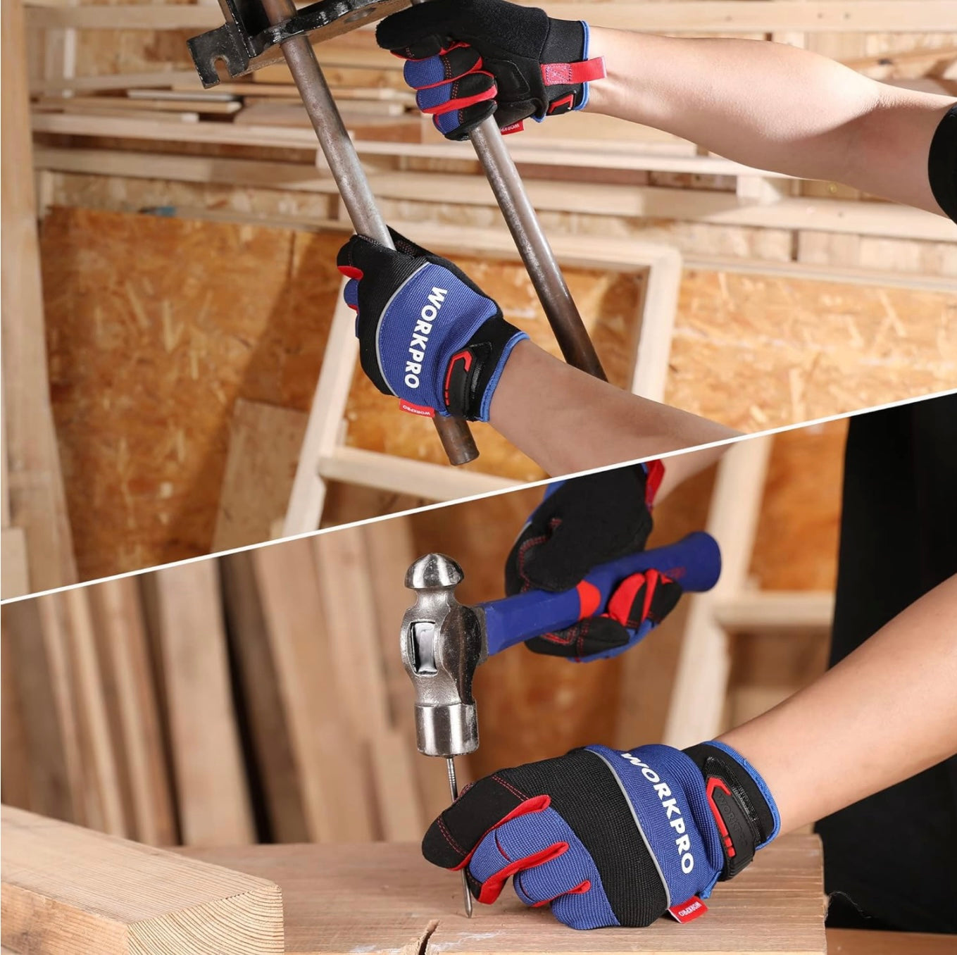 WORKPRO Safety Work Gloves - Medium