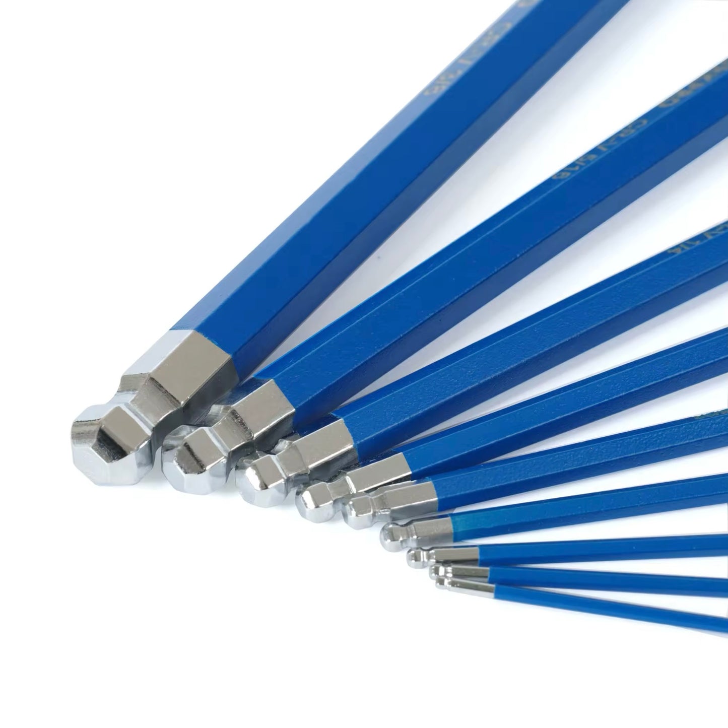 WORKPRO 9Pc SAE Ball Point Hex Key Set- Long/Short