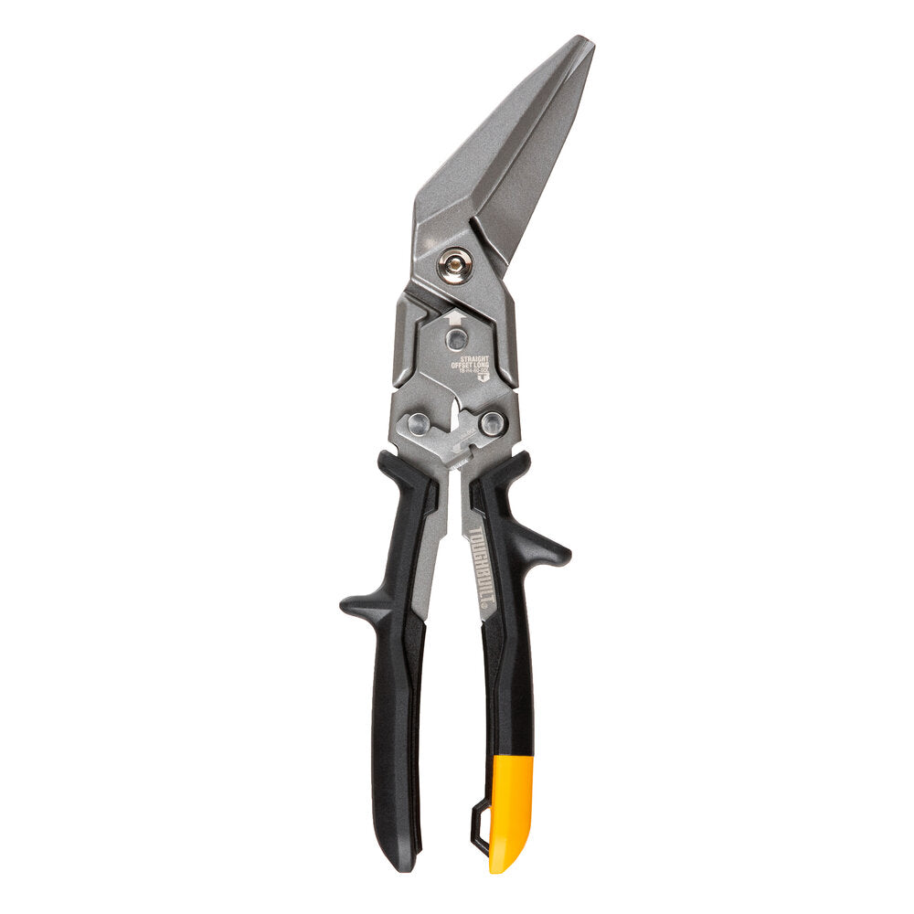 TOUGHBUILT Straight Offset Long Cut Aviation Snips