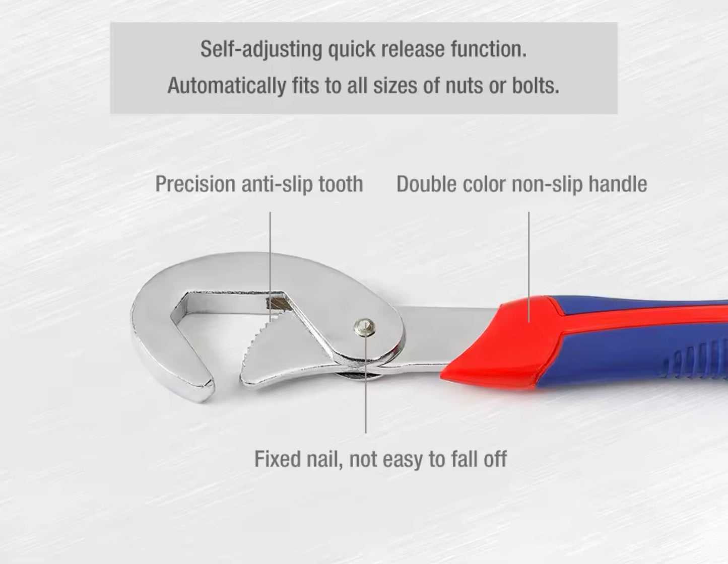 WORKPRO Adjustable Wrench Spanner Set