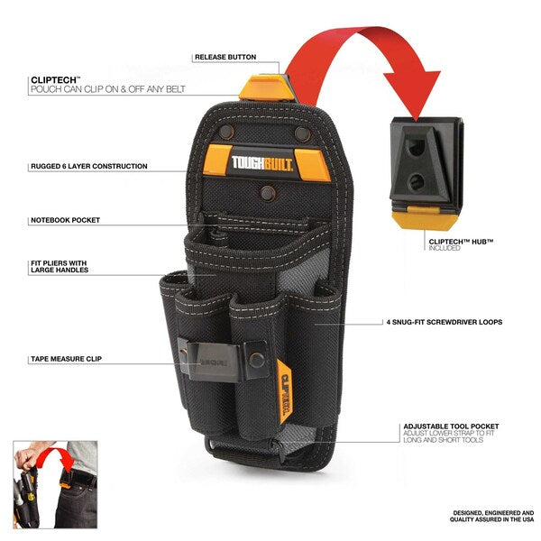 TOUGHBUILT Technician Pouch