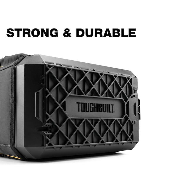 TOUGHBUILT STACKTECH Black Polyester 18-in Tool Tote