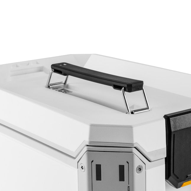 TOUGHBUILT STACKTECH Compact White 16-Quart Insulated Chest Cooler
