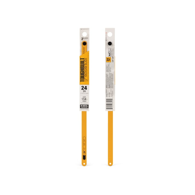 TOUGHBUILT 2Pk 12IN Hacksaw Blades - 24TPI
