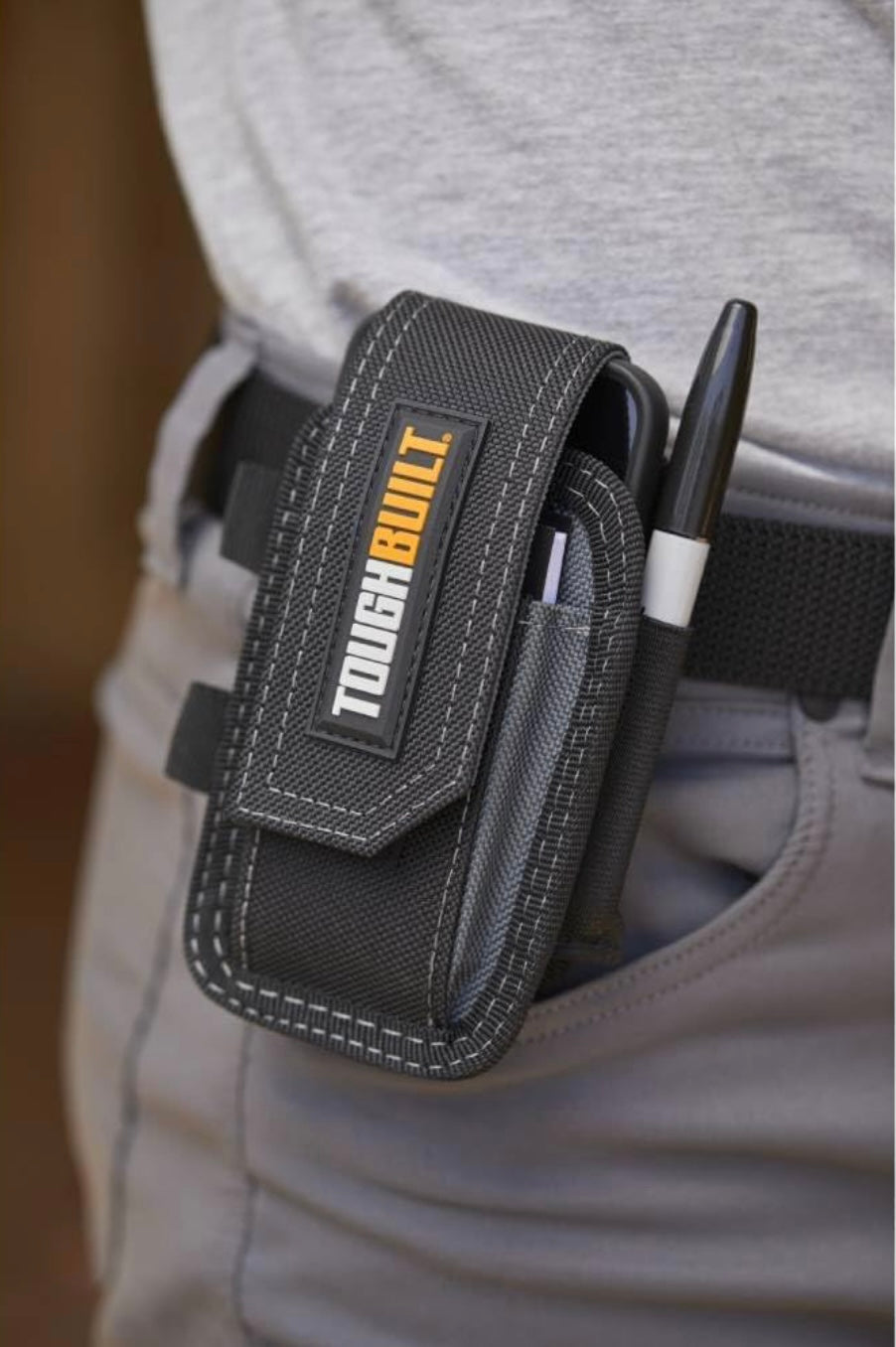 TOUGHBUILT Smart Phone Pouch + Notebook & Pencil