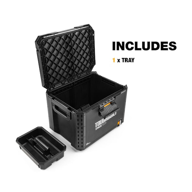TOUGHBUILT STACKTECH XL Plastic/Metal Tool Box