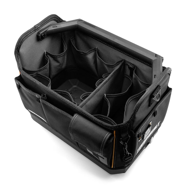 TOUGHBUILT STACKTECH Black Polyester 18-in Tool Tote