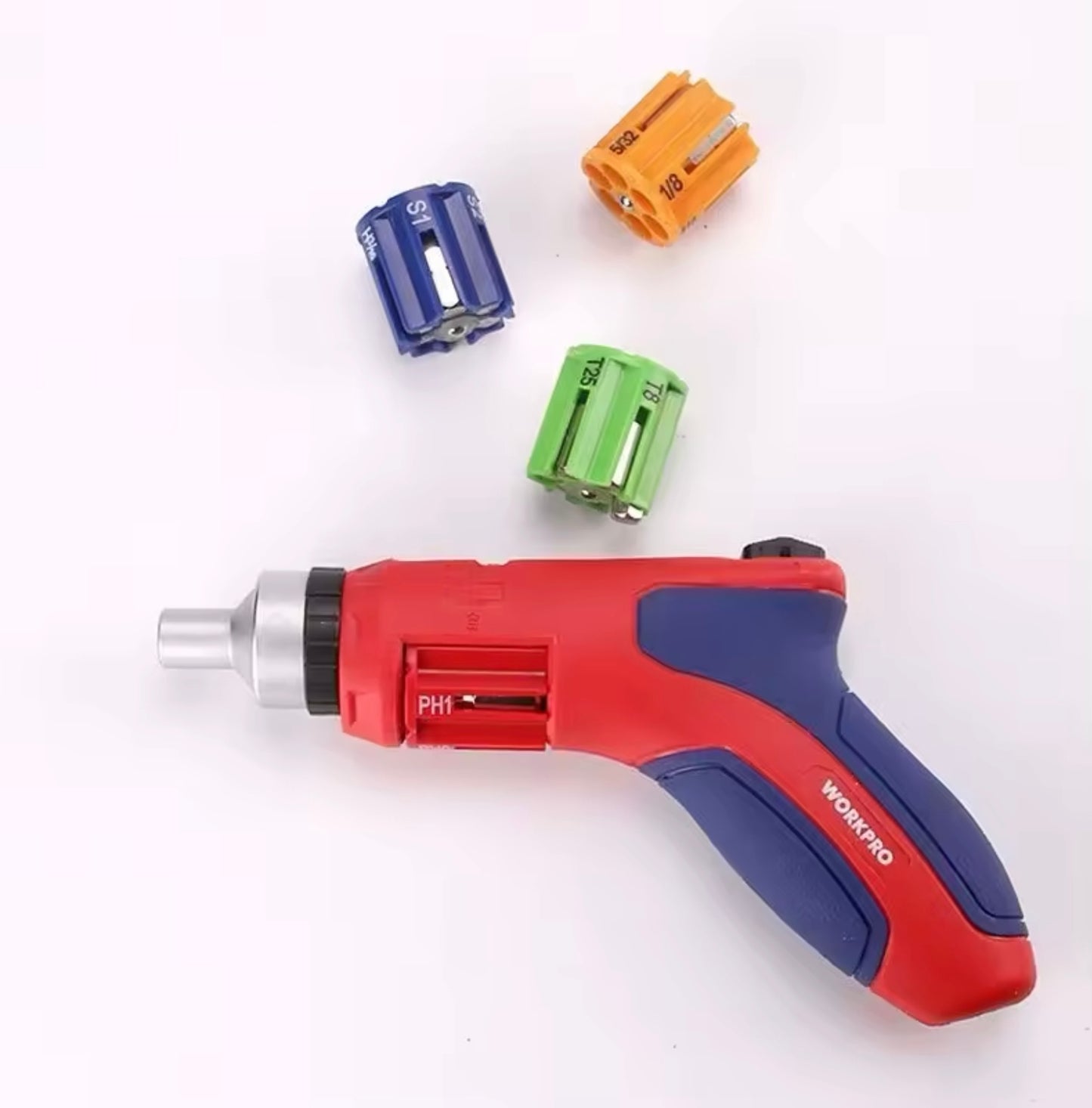 WORKPRO 24-IN-1 Ratchet Screwdriver Gun