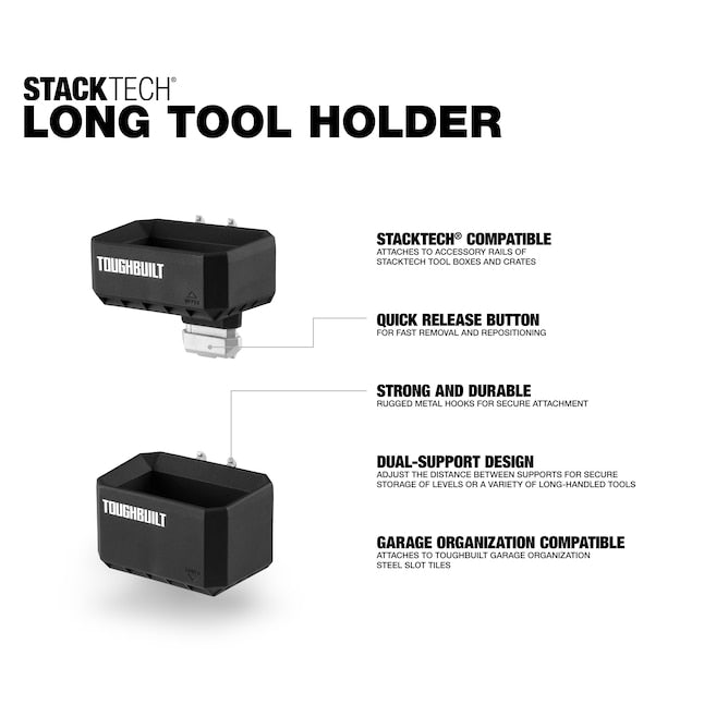 TOUGHBUILT STACKTECH Plastic Tool Holder