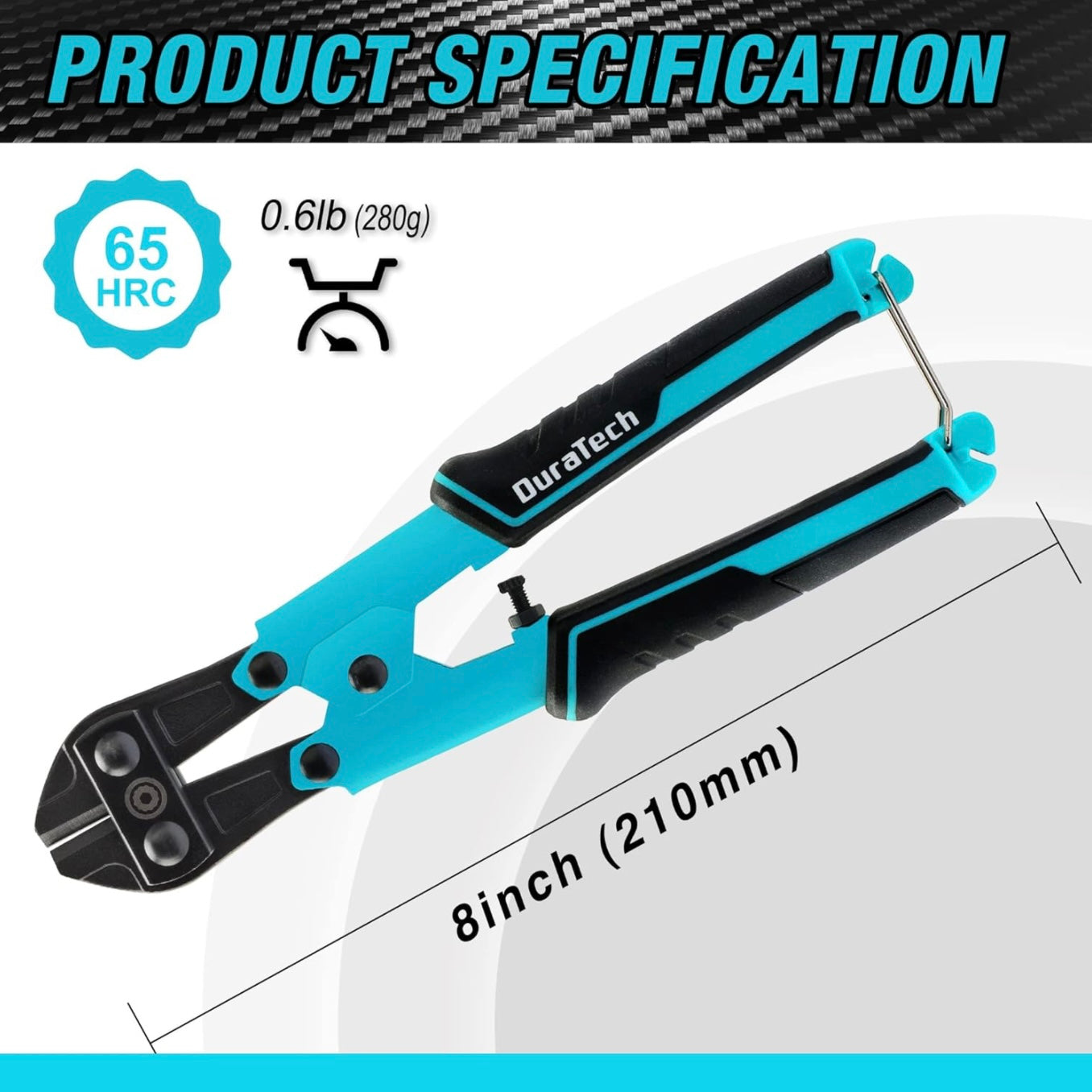 DURATECH 8” Mini Bolt Cutter