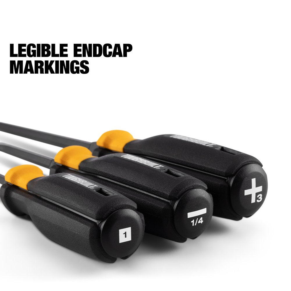 TOUGHBUILT Standard 8 Piece Screwdriver Set