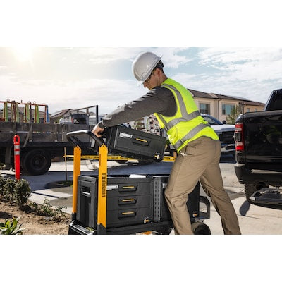 TOUGHBUILT STACKTECH 1-Drawer Plastic/Metal Tool Box