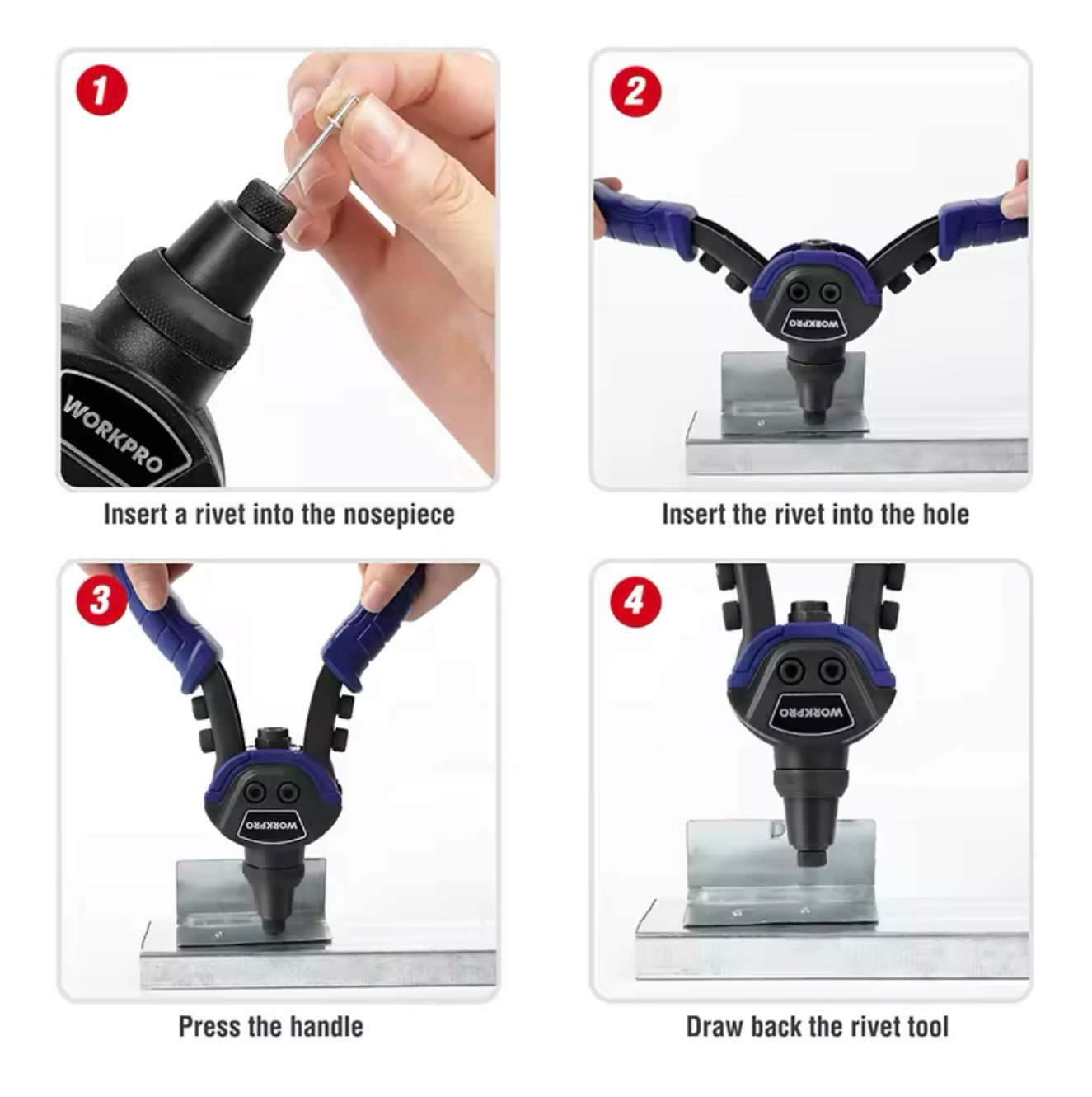 WORKPRO 10” Riveter Gun