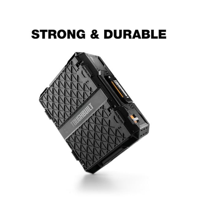 TOUGHBUILT STACKTECH Plastic/Metal Tool Box