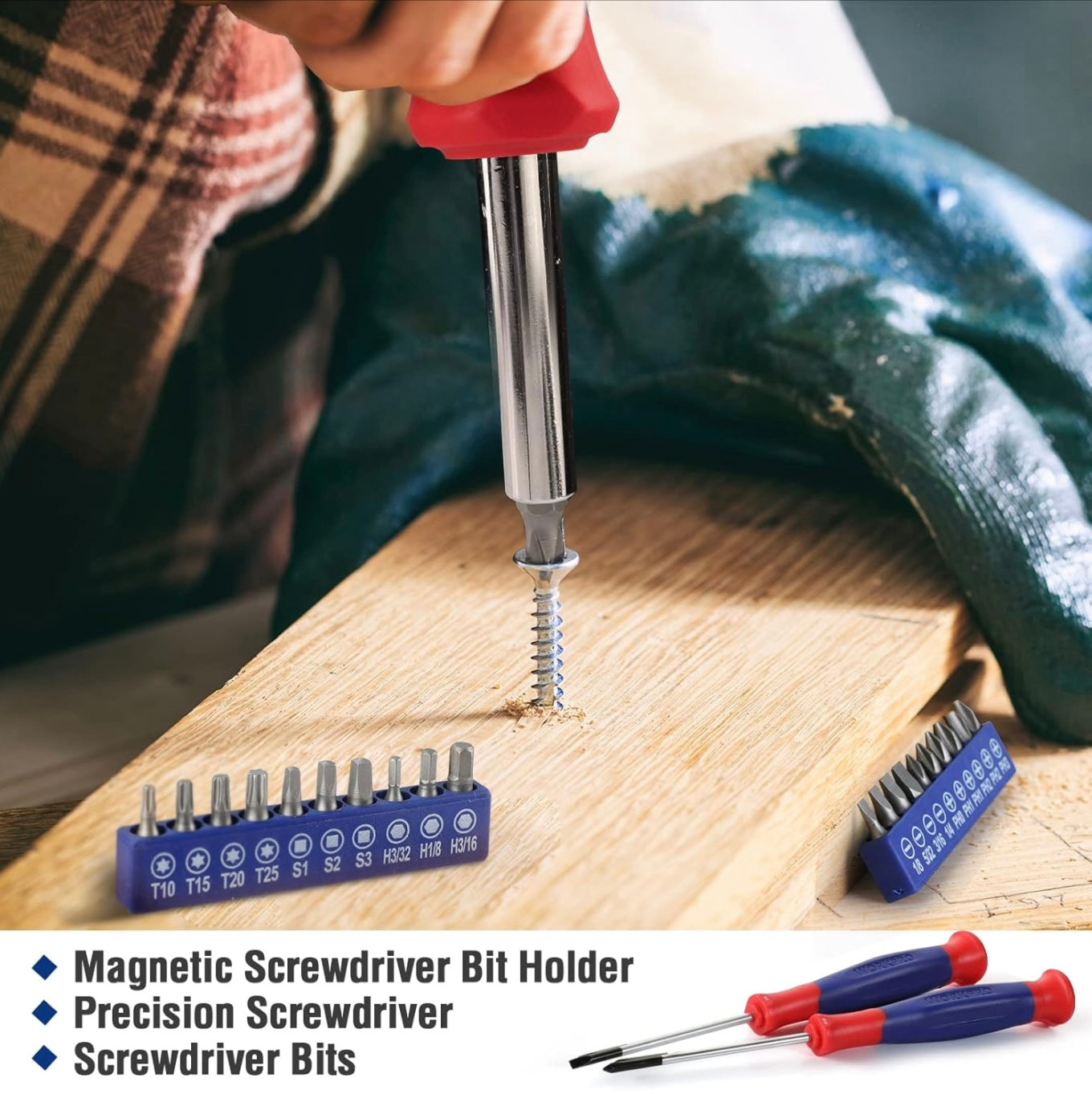 WORKPRO 35Pc Household Tool Set