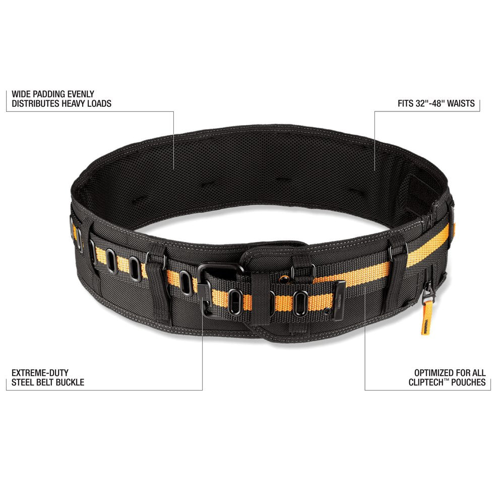 TOUGHBUILT Padded Belt Steel Buckle / Back Support