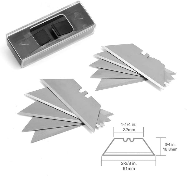 WORKPRO Quick Change Blade Folding Utility Knife Set