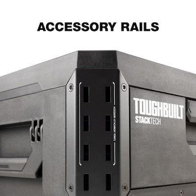 TOUGHBUILT STACKTECH 1-Drawer Plastic/Metal Tool Box