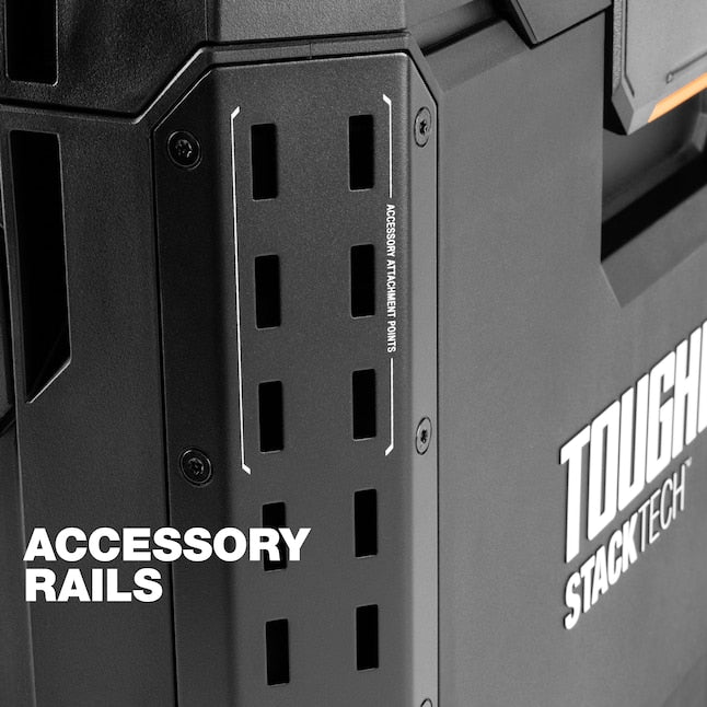 TOUGHBUILT STACKTECH Large Plastic/Metal Tool Box
