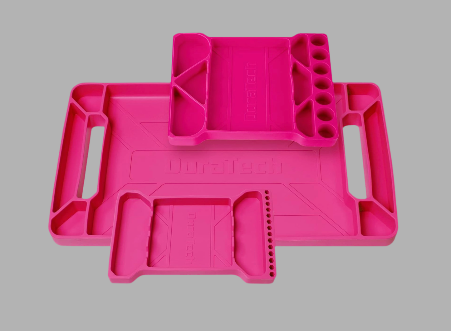 DURATECH 3PK Flexible Silicone Tool Tray