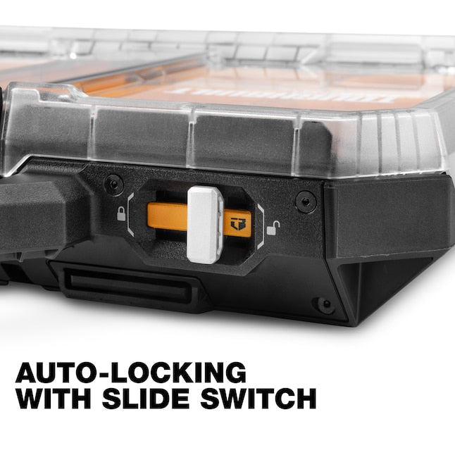 TOUGHBUILT STACKTECH Low-Profile 22-Compartment Medium Plastic Small Parts Organizer