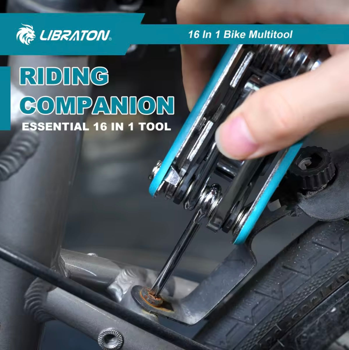 LIBRATON 16-IN-1 Bike Multi-Tool