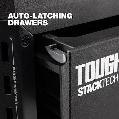 TOUGHBUILT STACKTECH XL 3-Drawer Plastic/Metal Tool Box