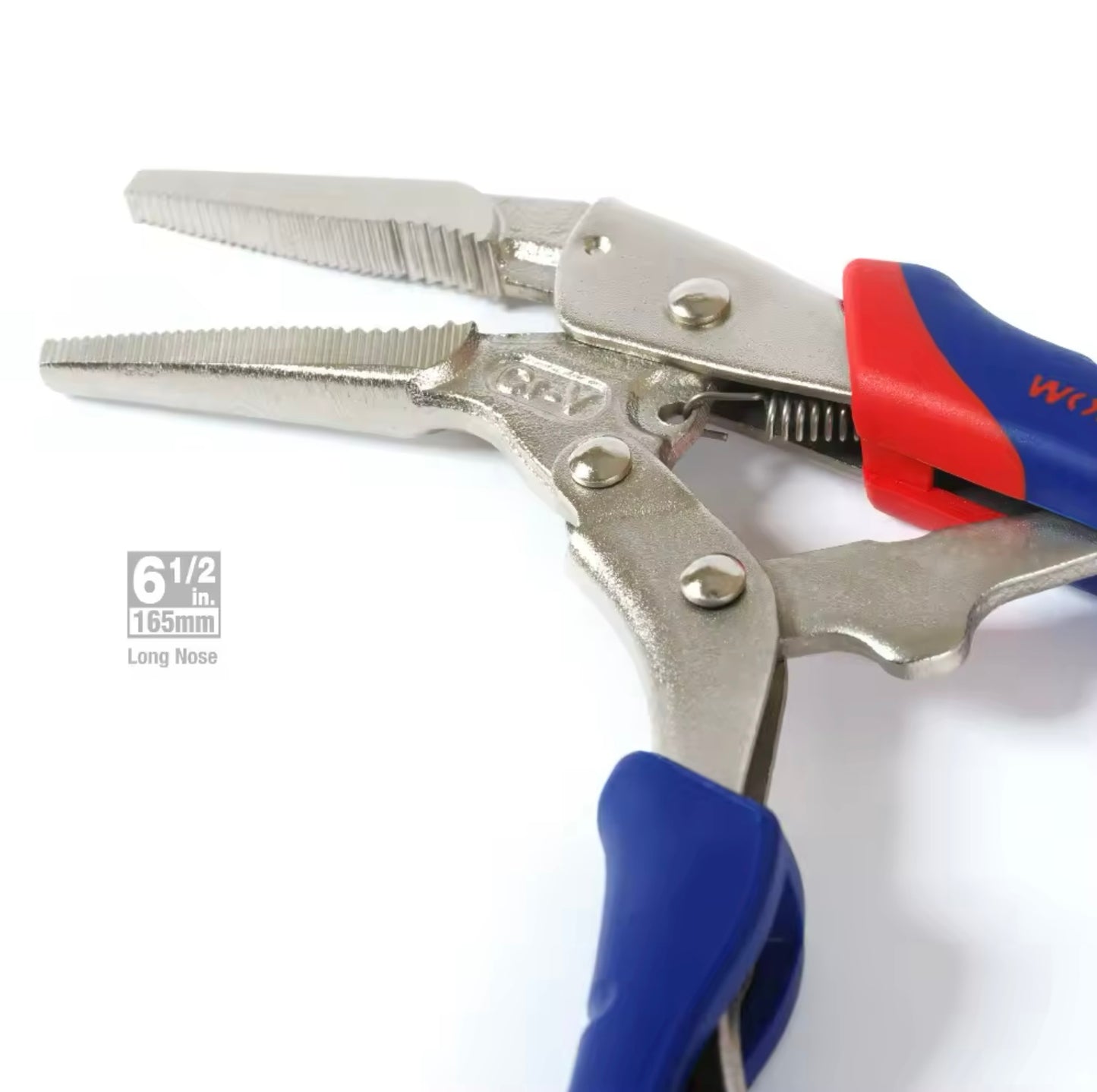 WORKPRO 6.5” Quick Release Long Nose Locking Pliers