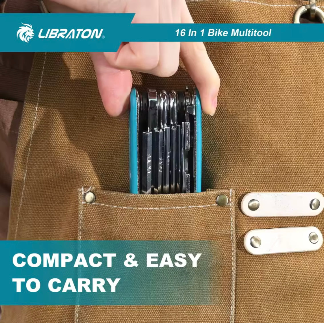 LIBRATON 16-IN-1 Bike Multi-Tool
