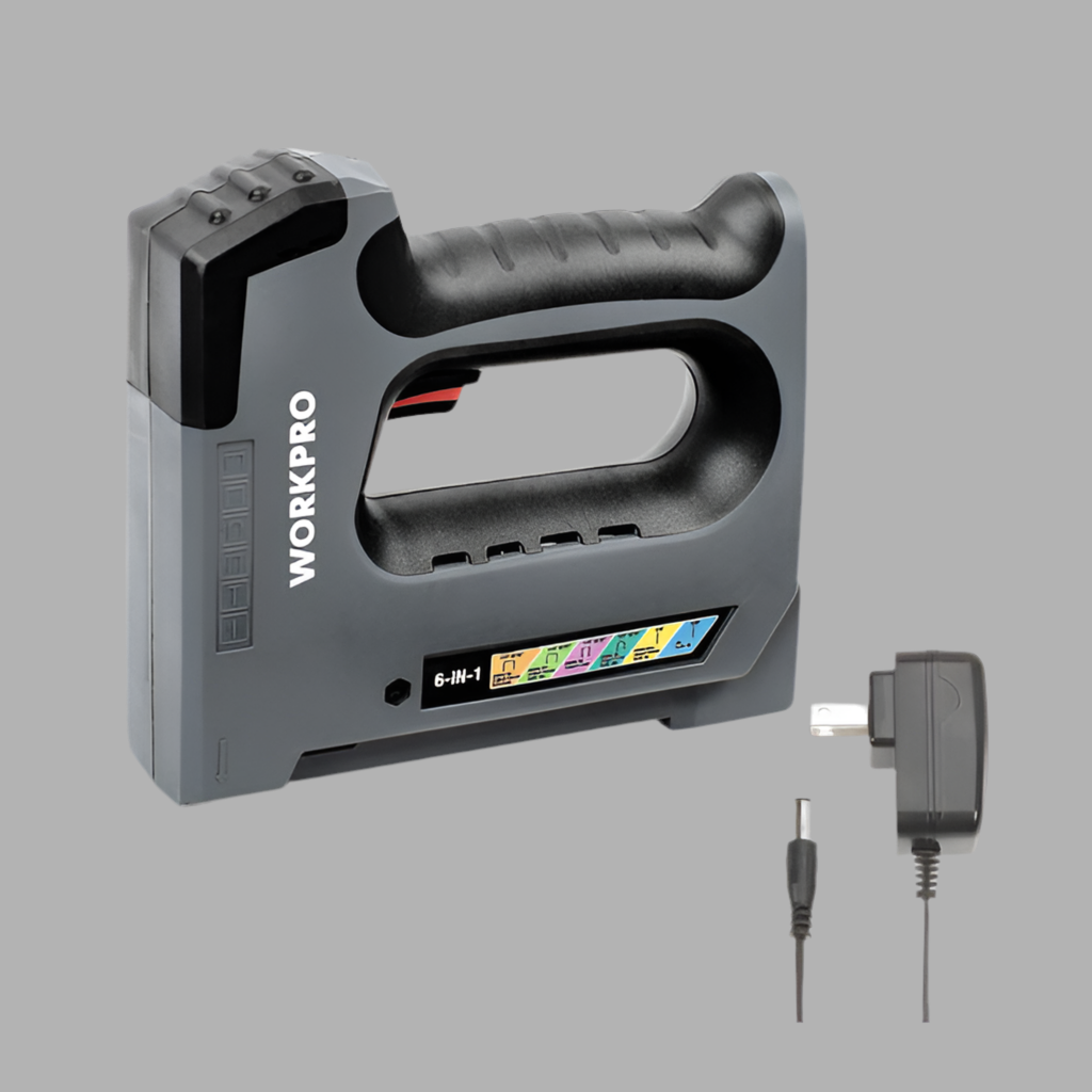 WORKPRO 6 in 1 3.6V Rechargeable Cordless Staple Gun