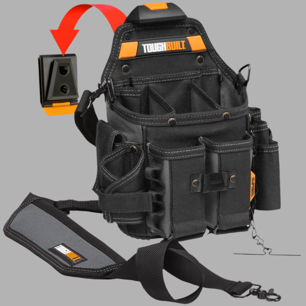 TOUGHBUILT Journeyman Electrician Pouch + Shoulder Strap